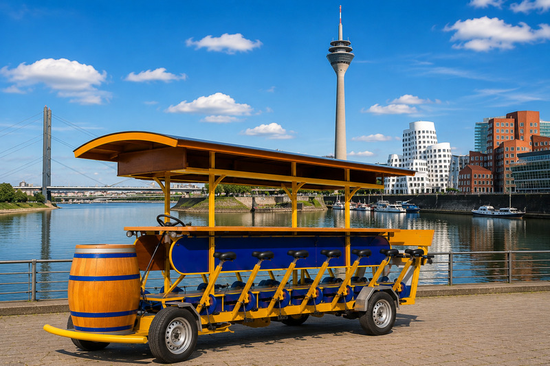 Bierbike Düsseldorf - Beerbike Dusseldorf - Bierfiets Dusseldorf